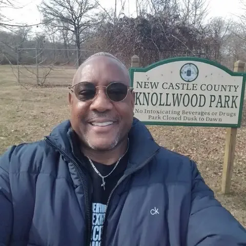 Steve Washington at Knollwood Park, New Castle County